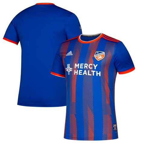 men's fc cincinnati adidas blue 2019 primary replica jersey